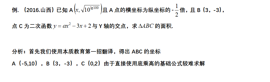 如何學(xué)好高中數(shù)學(xué)，利用加快解題速度-，利用平面向量快速求三角形面積
